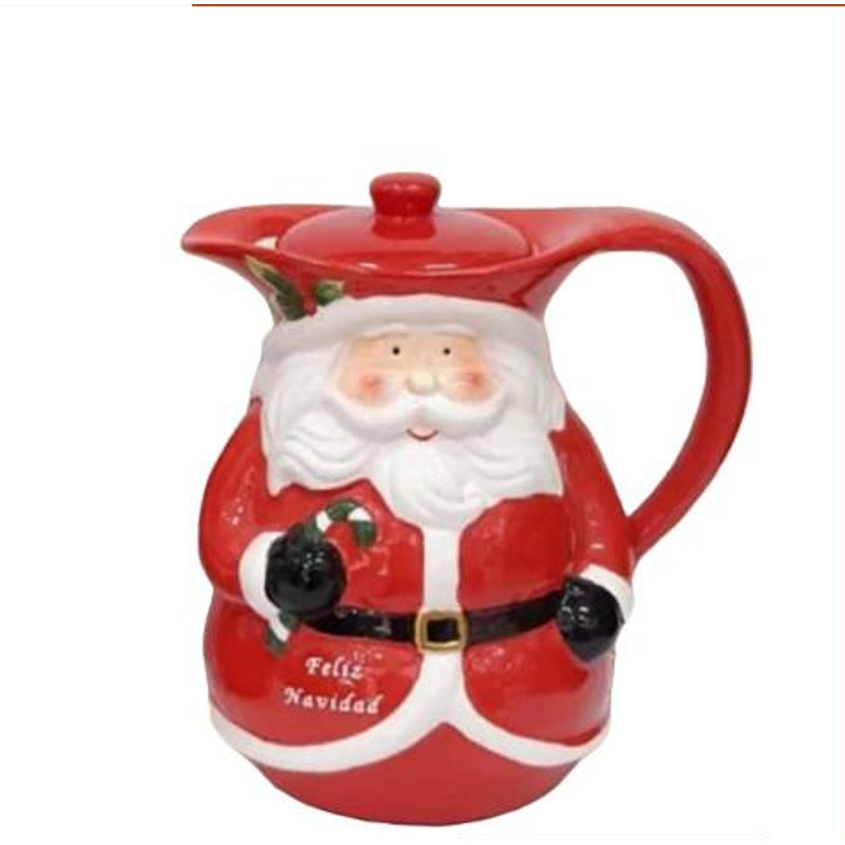 GENERICO - Jarra Navideña con diseño Papa Noel