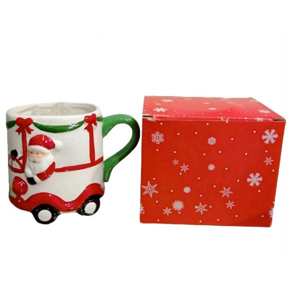 GENERICO - Taza Navideña con diseño de Papa Noel