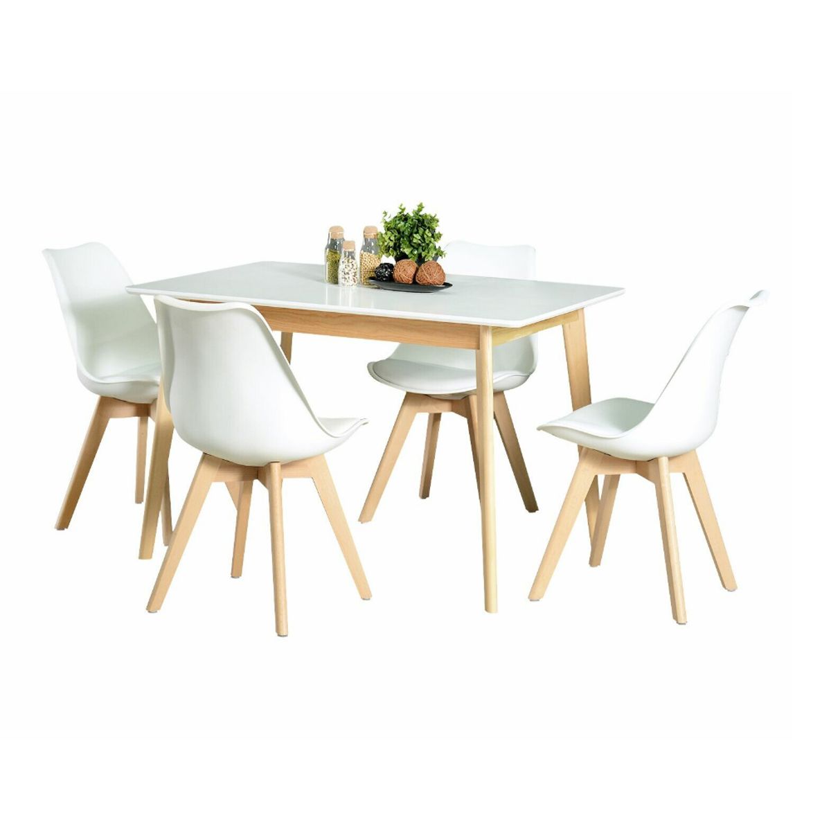 MODELARQ - COMEDOR 4 SUNNY Blanco