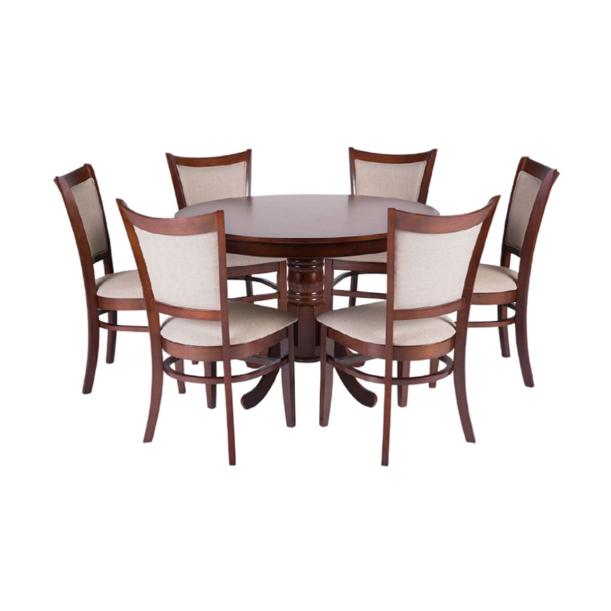 MODELARQ - COMEDOR 6 SILLAS BERTHA