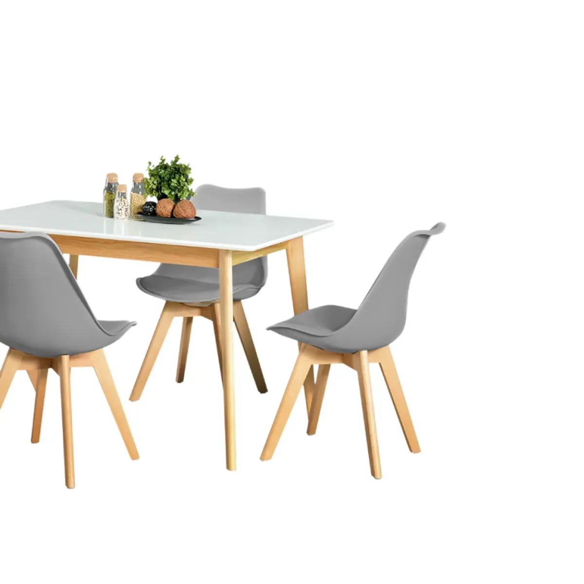 MODELARQ - COMEDOR 4 SUNNY Gris