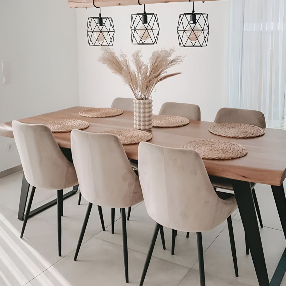 MODELARQ - COMEDOR 6 SILLAS KITTYZ