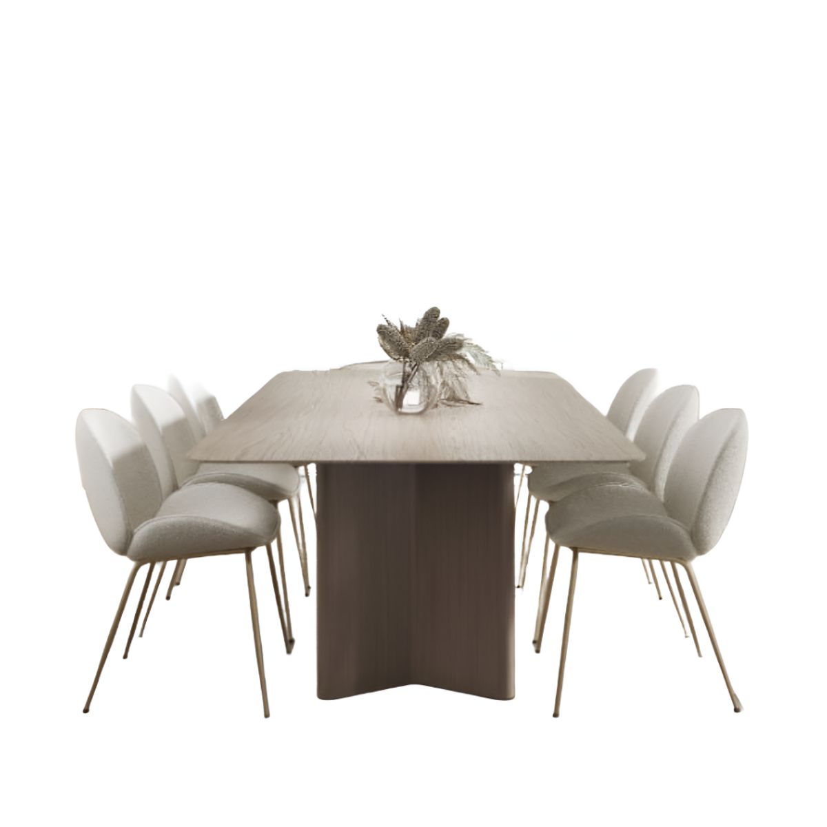 MODELARQ - COMEDOR 6 SILLAS LUANA