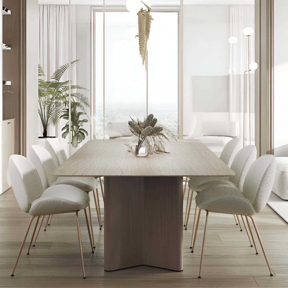 MODELARQ - COMEDOR 6 SILLAS LUANA