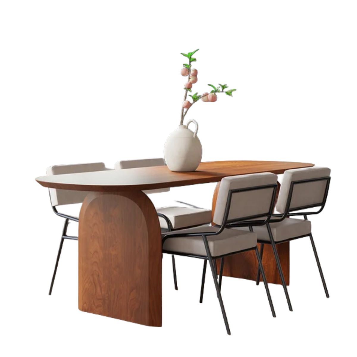 MODELARQ - COMEDOR 4 SILLAS SANSA