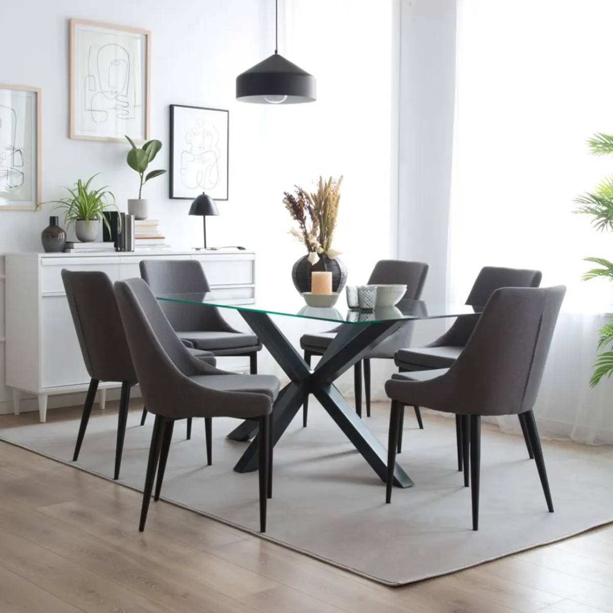 MODELARQ - COMEDOR 6 SILLAS LANDAL