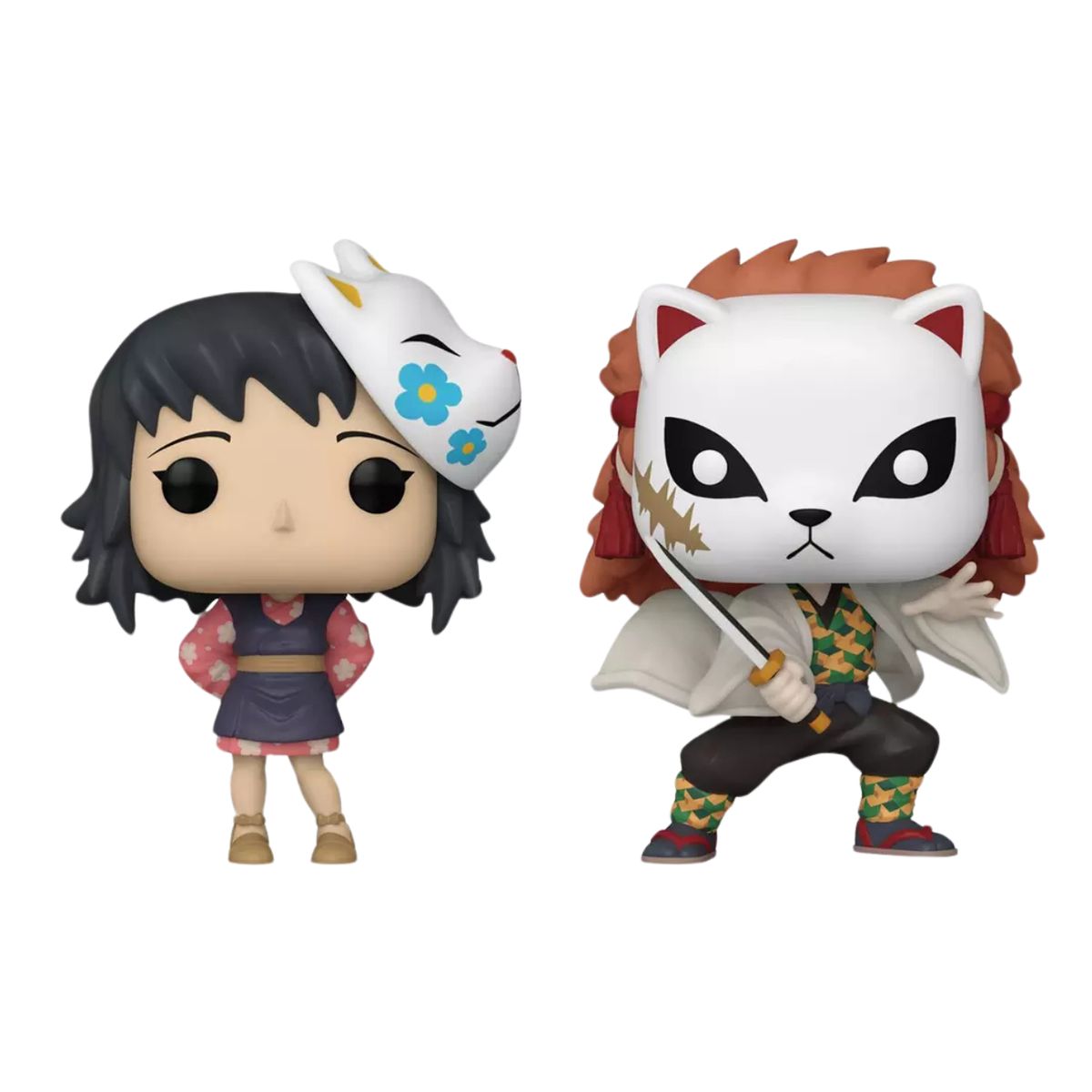 FUNKO - Funko pop Demon Slayer Makomo y Sabito - Convención 2 Pack