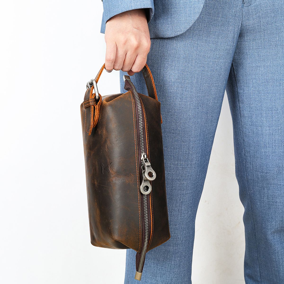 ARMUZ - Neceser - Organizador De Cuero Vacuno 3022