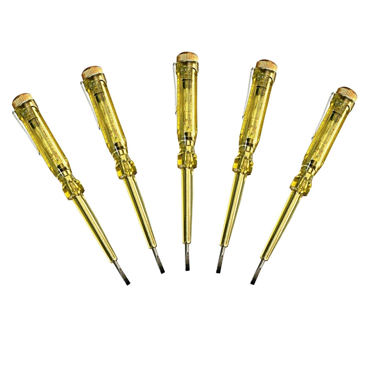 STANLEY - 5 PROBADORES DE CORRIENTE 100V - 500V STANLEY