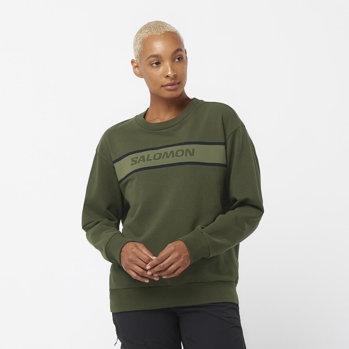 SALOMON - Polera Essential Crew Neck Mujer - Salomon