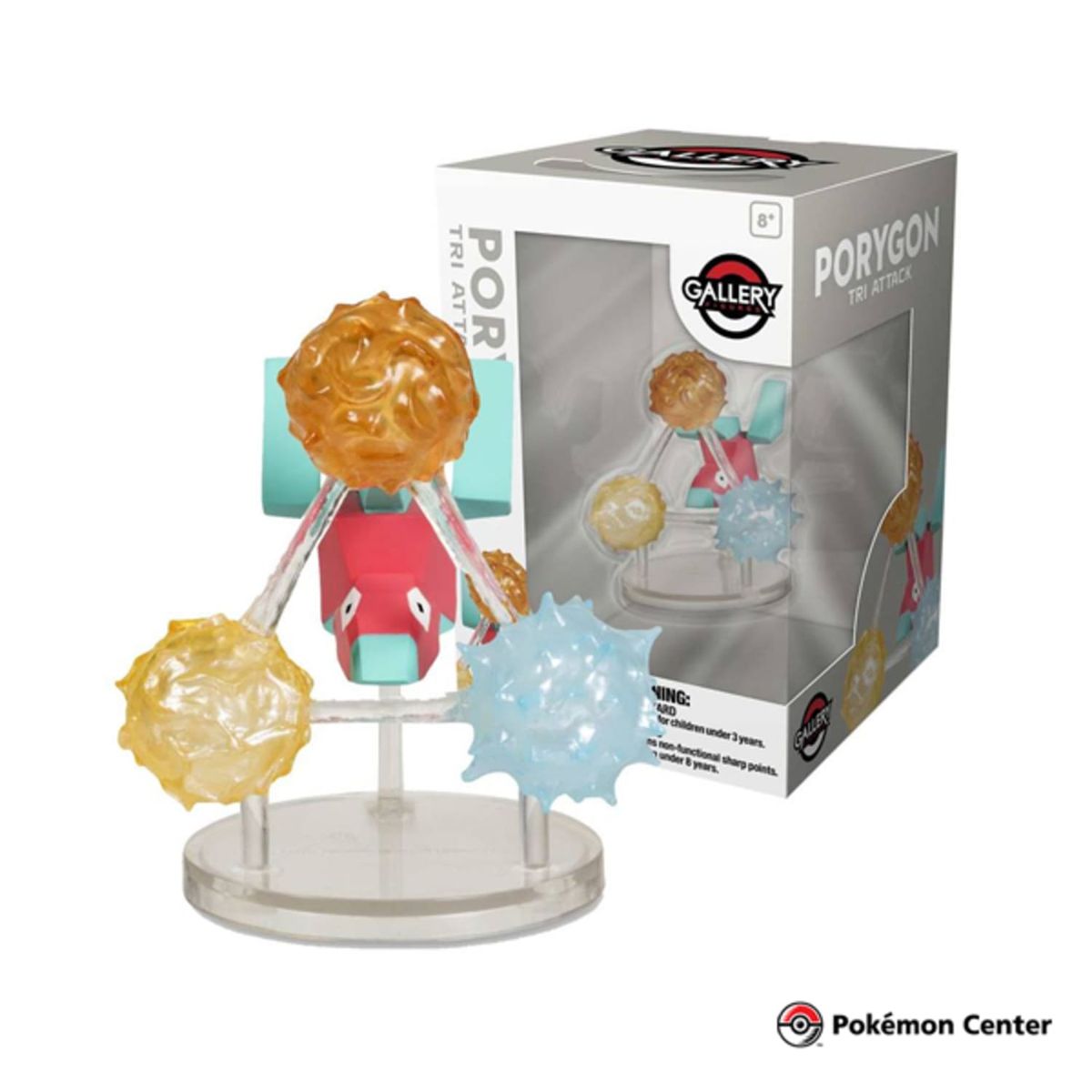 POKEMON - POKEMON CENTER PORYGON FIGURA DE BATALLA