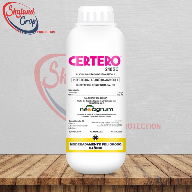 GENERICO - CERTERO 240SC ACARICIDA-INSECTICIDA AGRÍCOLA