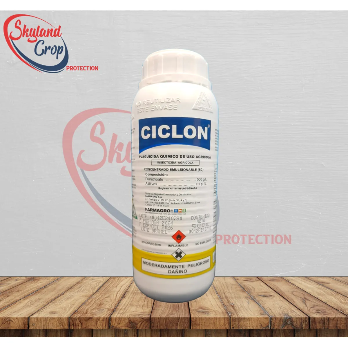 GENERICO - CICLON 500ml INSECTICIDA AGRÍCOLA