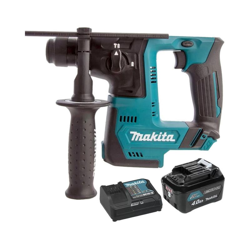 MAKITA - Rotomartillo Sds-Plus 12V CXT + Batería 4.0Ah + Carg Makita CO-HR140DZ-1024X1