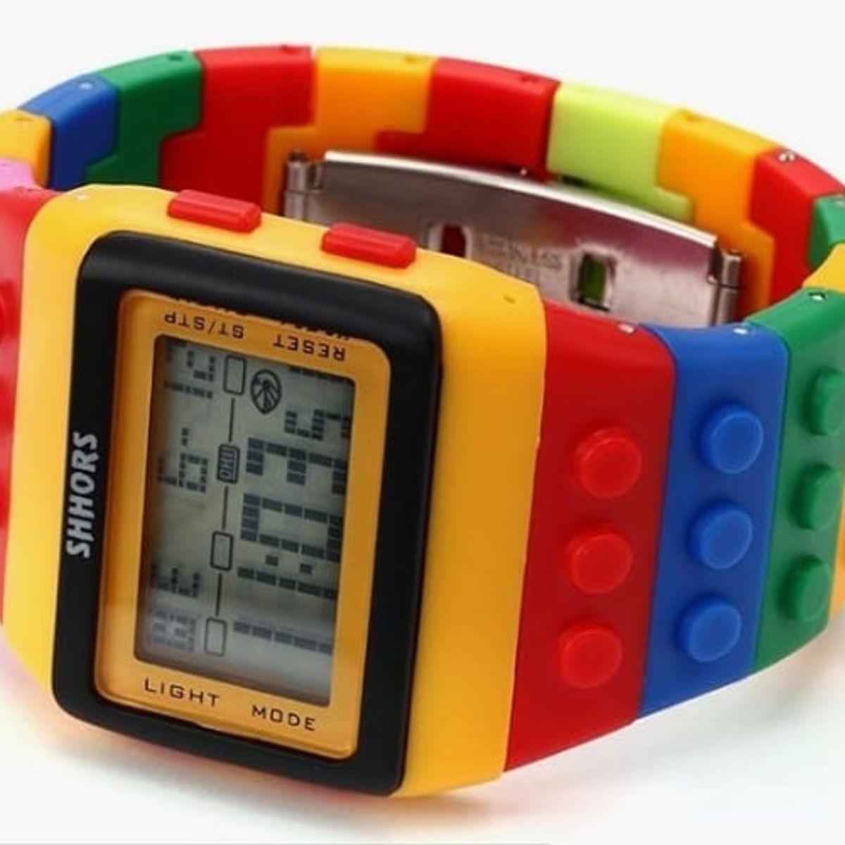 SHHORS - Reloj Modelo Bloques De Construcción Marca