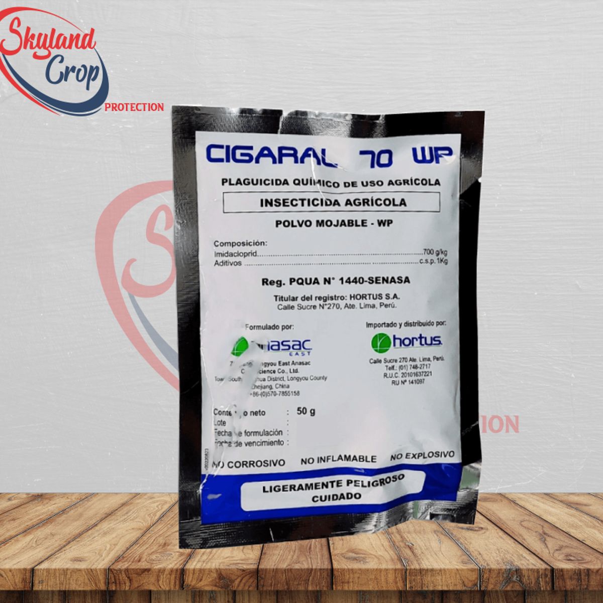 GENERICO - CIGARAL 50gr INSECTICIDA AGRÍCOLA