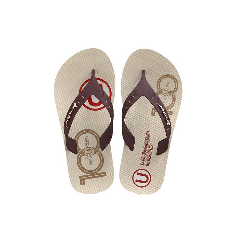 RIDER - Sandalia Rider Hombre 100 Años Centenario Universitario Crema