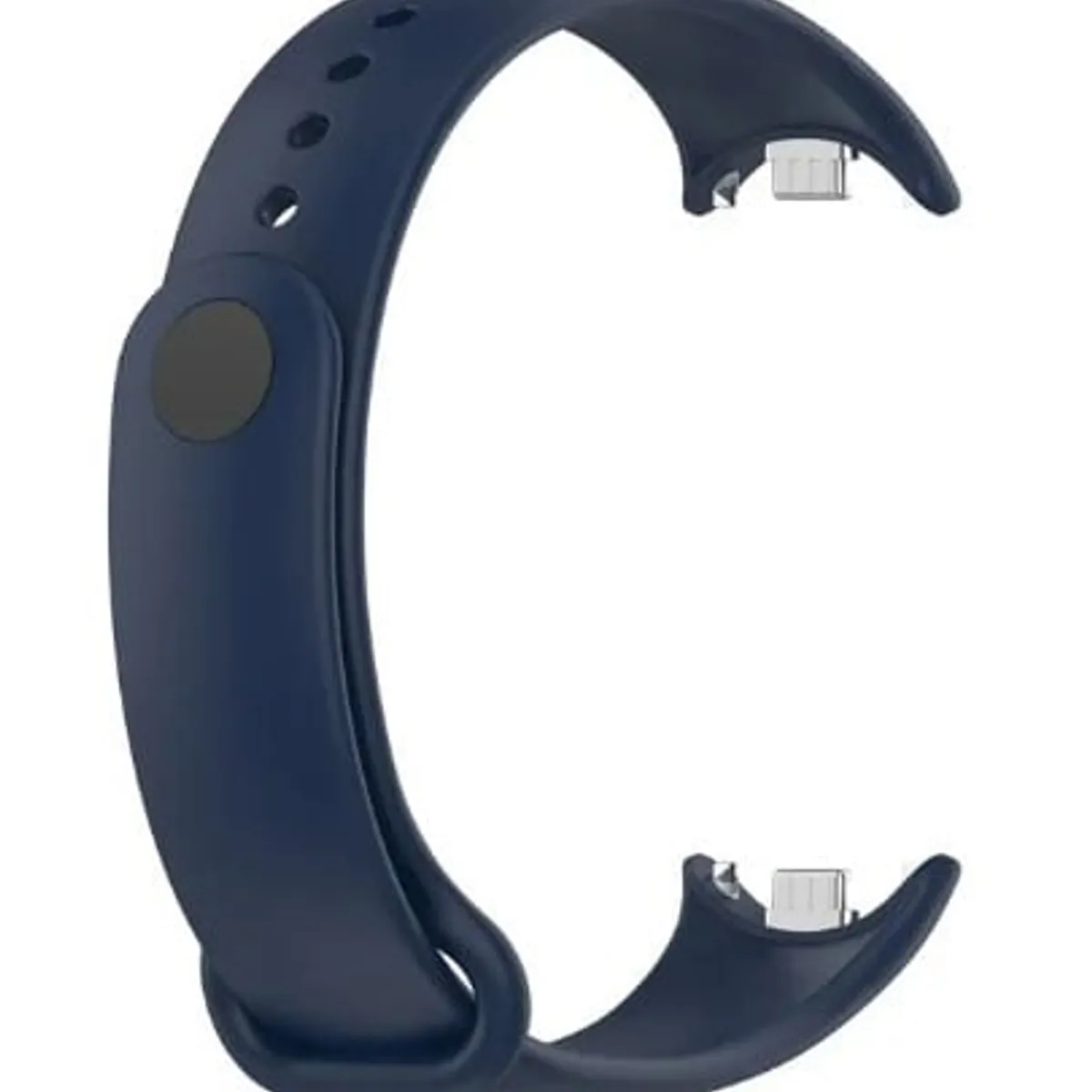 GENERICO - CORREA SILICON PARA XIAOMI BAND 8 AZUL MARINO