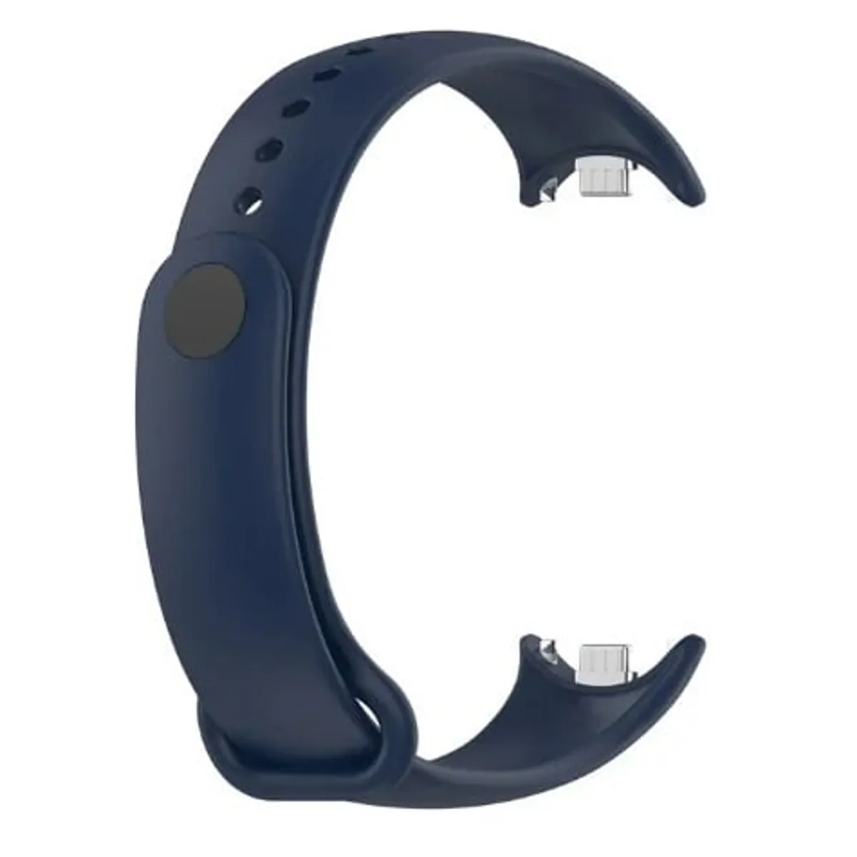 GENERICO - CORREA SILICON PARA XIAOMI BAND 8 AZUL MARINO
