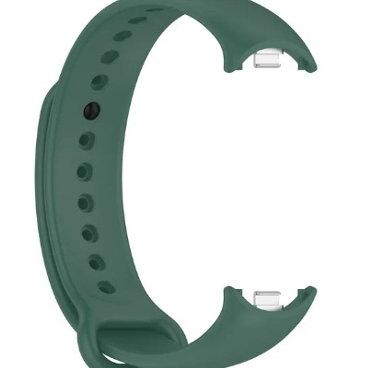 GENERICO - CORREA SILICON PARA  XIAOMI BAND 8 VERDE