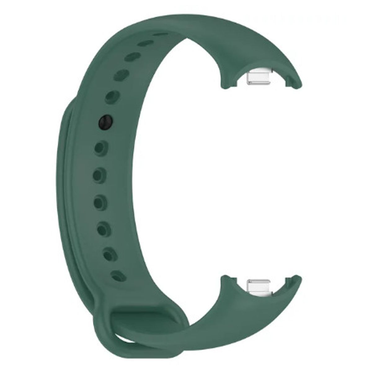 GENERICO - CORREA SILICON PARA  XIAOMI BAND 8 VERDE