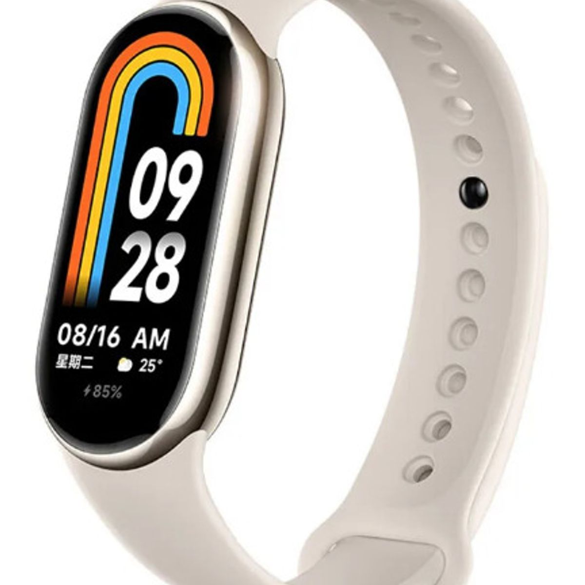 GENERICO - CORREA SILICON PARA XIAOMI BAND 8 NUDE