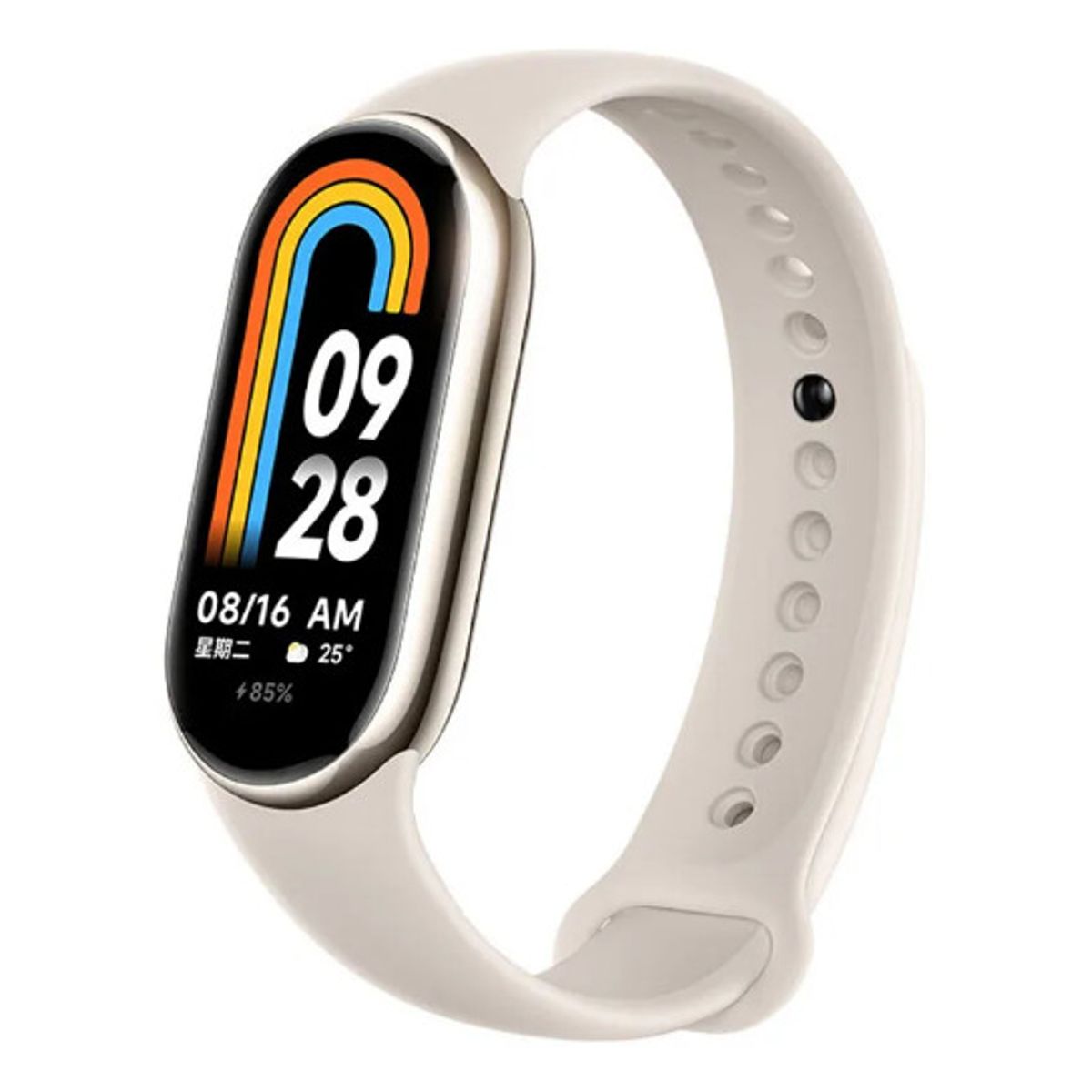 GENERICO - CORREA SILICON PARA XIAOMI BAND 8 NUDE