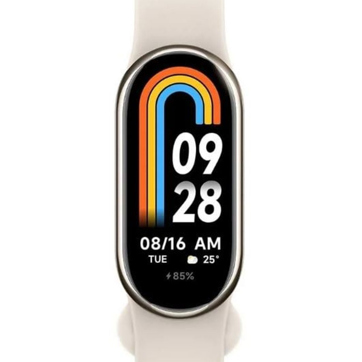 GENERICO - CORREA SILICON PARA XIAOMI BAND 8 NUDE