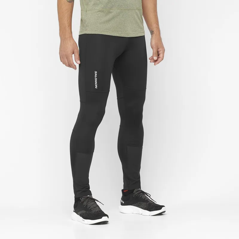 SALOMON - Lycra Cross Run Tight M Hombre- Salomon