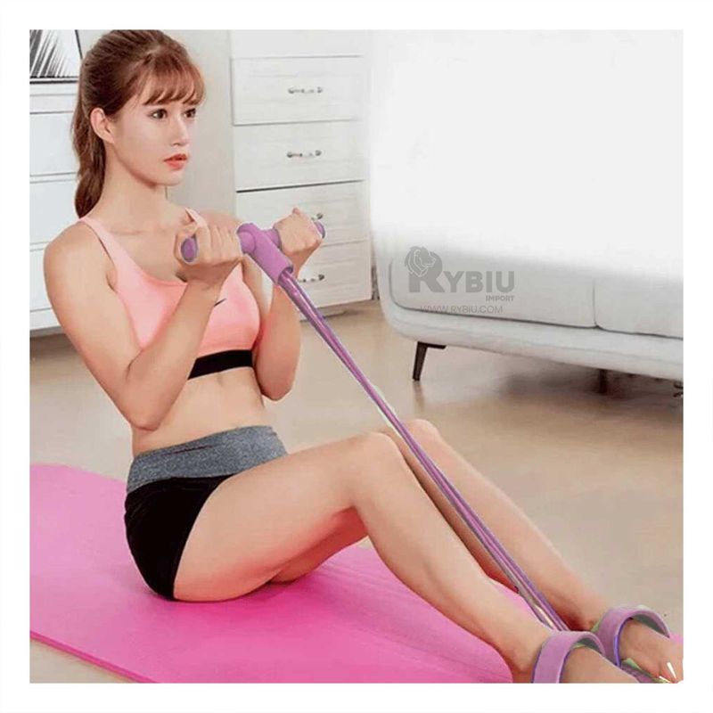 GENERICO - Liga para Entrenamiento Abdominal Rosado Y+Regalo Agendita