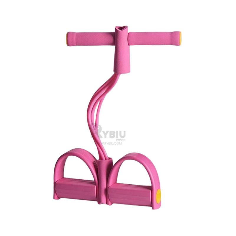 GENERICO - Elastico Versatil para Pilates Rosado Y+Ligas de Regalo