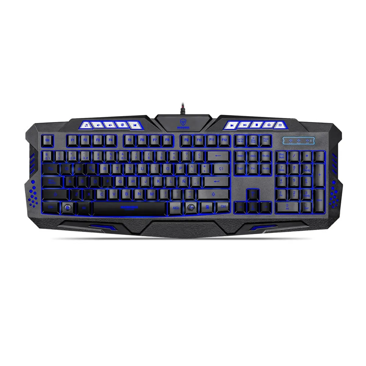 MICRONICS - Teclado Gamer Lumiere - MIC K701 Negro
