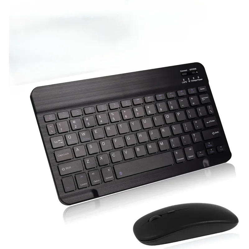 GENERICO - TECLADO INALÁMBRICO CON MOUSE ULTRA DELGADO BLUETOOTH
