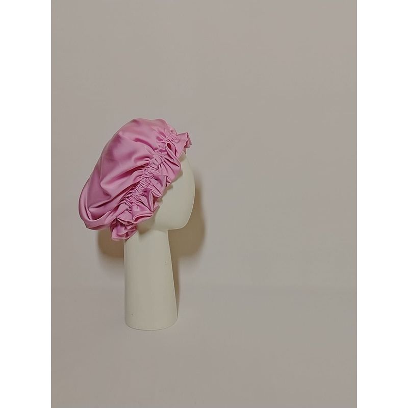 GENERICO - GORRO PARA DORMIR DE SEDA POR LOS DOS LADOS ROSA
