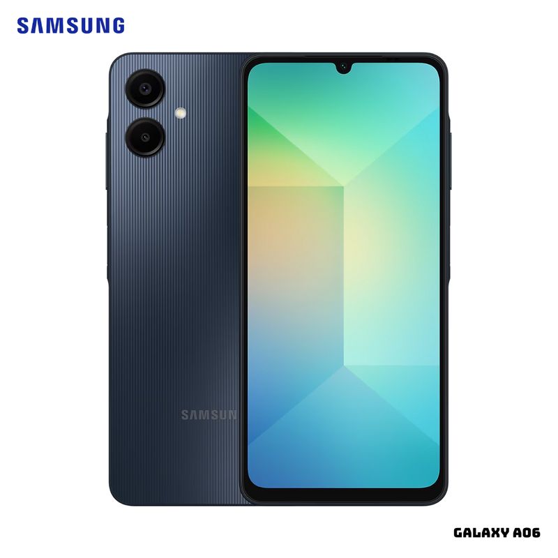 SAMSUNG - CELULAR SAMSUNG GALAXY A06 4GB RAM 64GB ROM - NEGRO