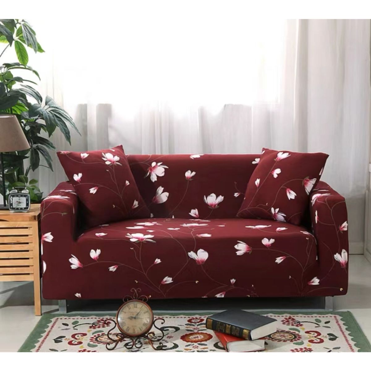 GENERICO - FORRO DE MUEBLE 3, 2, 1 CON FUNDAS DE COJINES