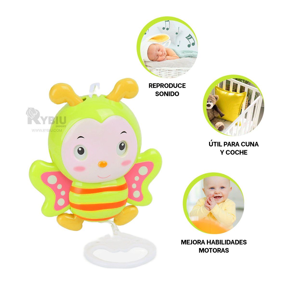 RYBIU IMPORT - Sonaja Mejora Habilidades Verde Limon Y+Gift MiniAgenda