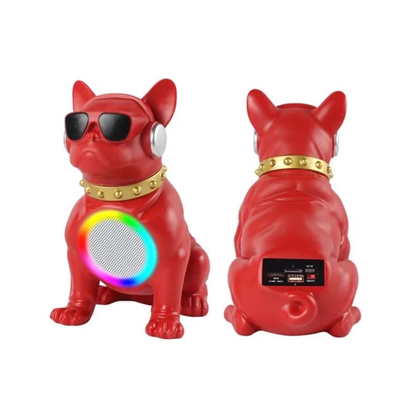 GENERICO - PARLANTE PORTÁTIL MODELO PERRO INALÁMBRICO BLUETOOTH