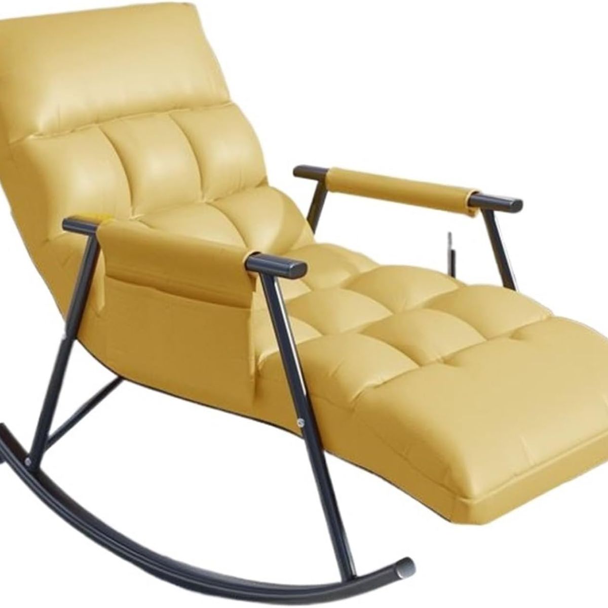 GENERICO - SILLA SILLÓN SOFÁ MECEDORA GAMA ALTA RECLINABLE TERRAZA CAMELL