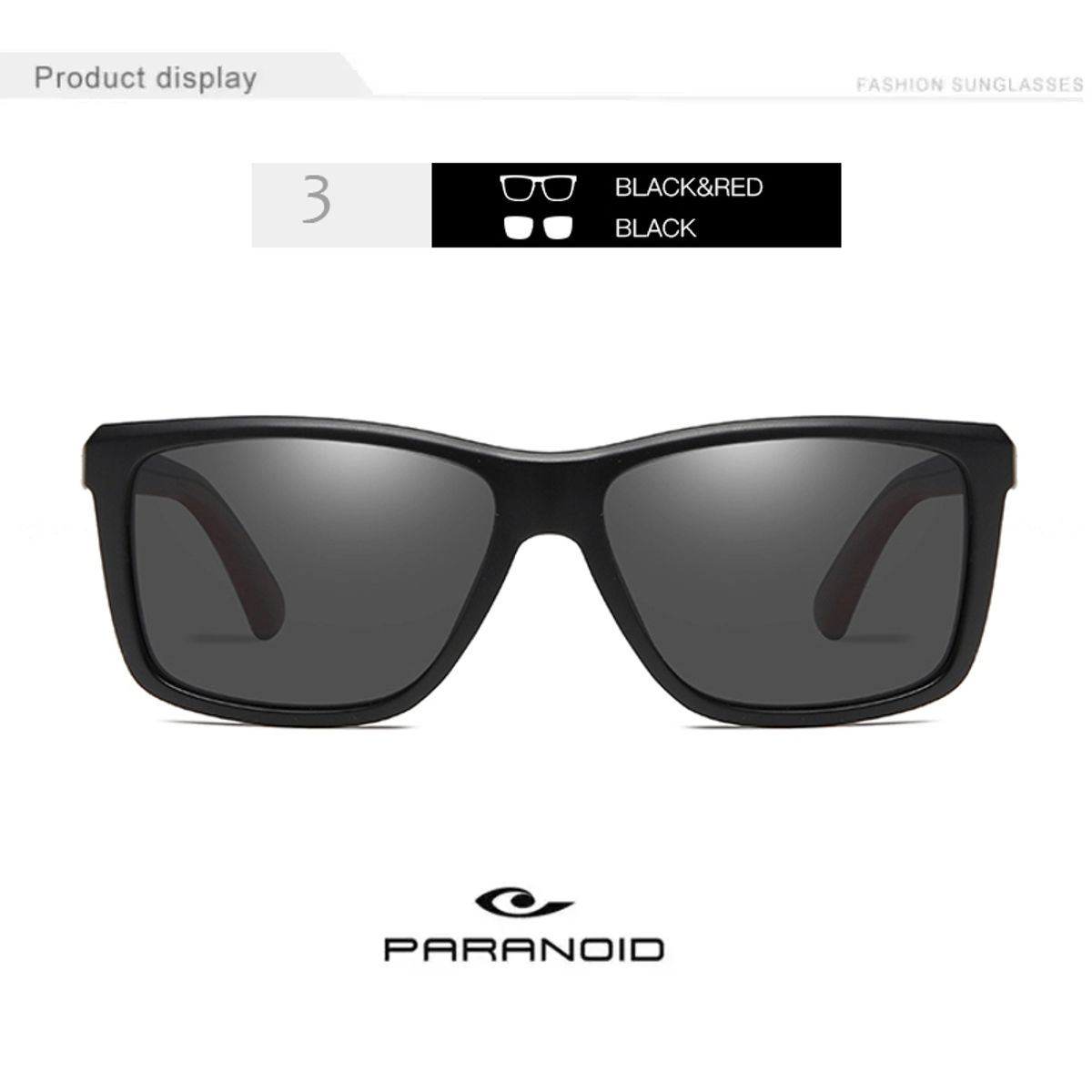 GENERICO - Lentes de Sol PARANOID Plus - Polarizados - UV400