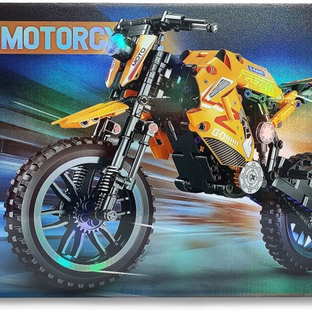 GENERICO - Armable Moto de 506 Piezas