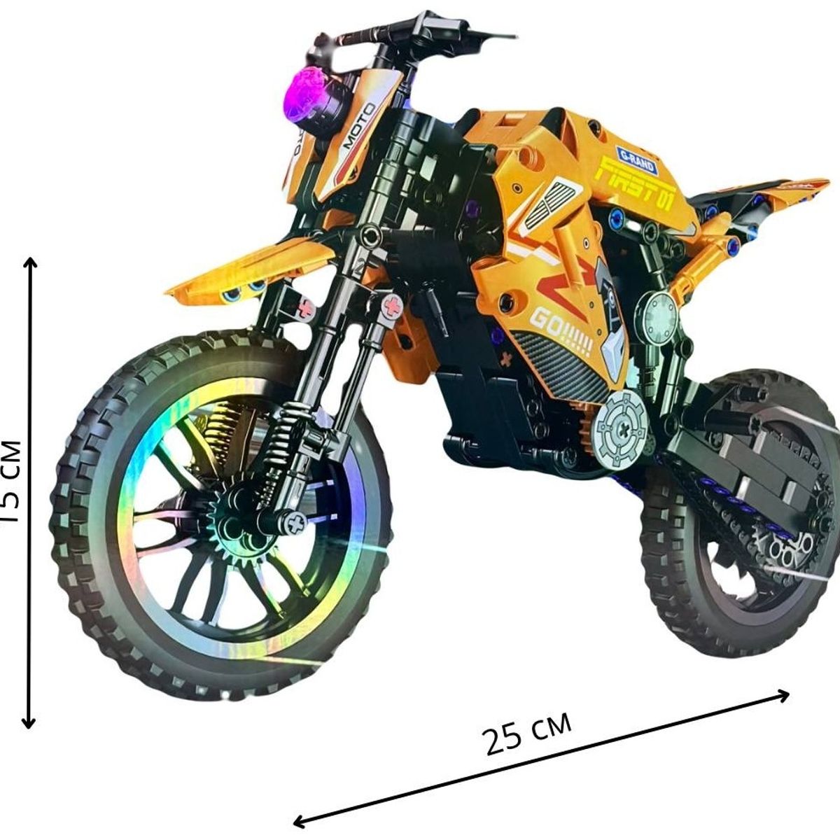 GENERICO - Armable Moto de 506 Piezas