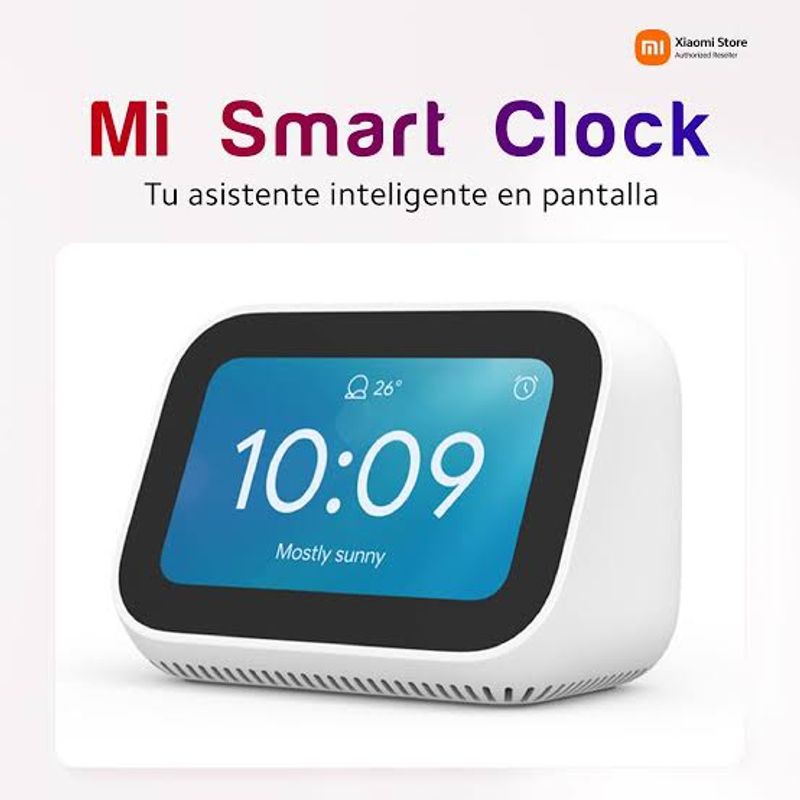 XIAOMI - Reloj Alarma Xiaomi Smart Oclock Google Asistent