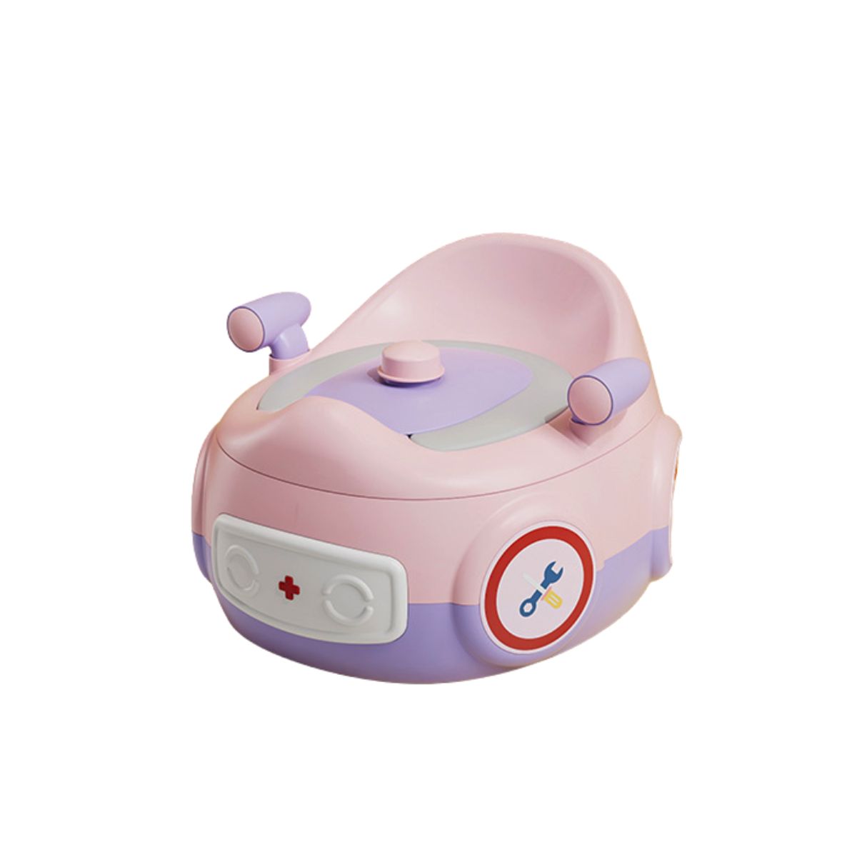 GENERICO - BACÍN MULTIFUNCIONAL 3 EN 1 ROSADO ( 6 a 72 meses)