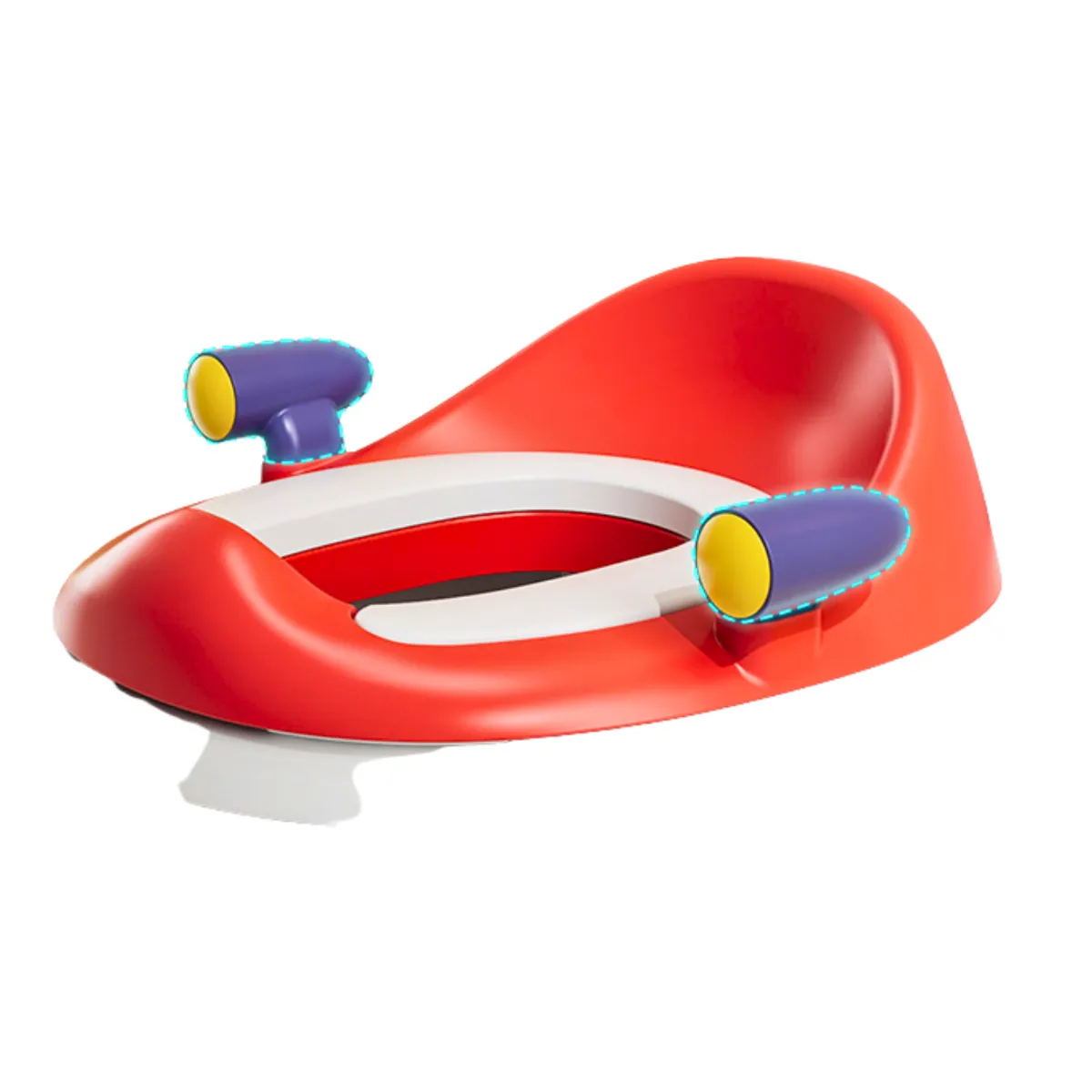 GENERICO - BACÍN MULTIFUNCIONAL 3 EN 1 ROSADO ( 6 a 72 meses)