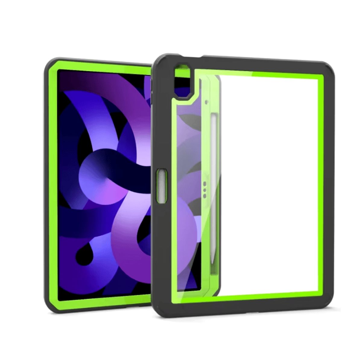 GENERICO - Funda para iPad 10ma Gen 109 Bumper 360° Verde Antishock