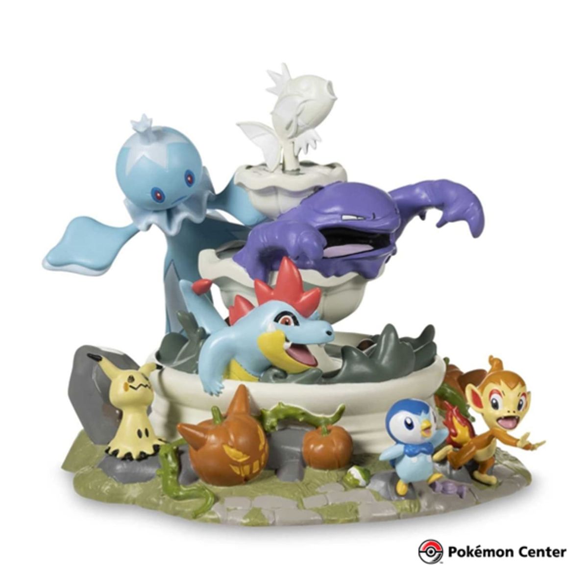 POKEMON - Pokemon Center Estatua Frillish Exclusivo