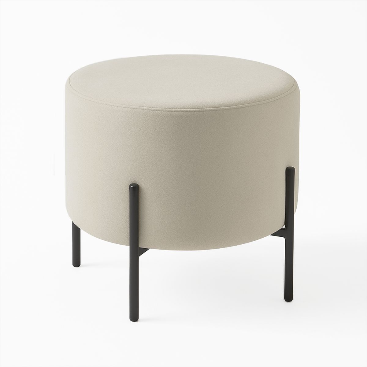 GENERICO - PUFF CANDY CLASSIC BEIGE REDONDO