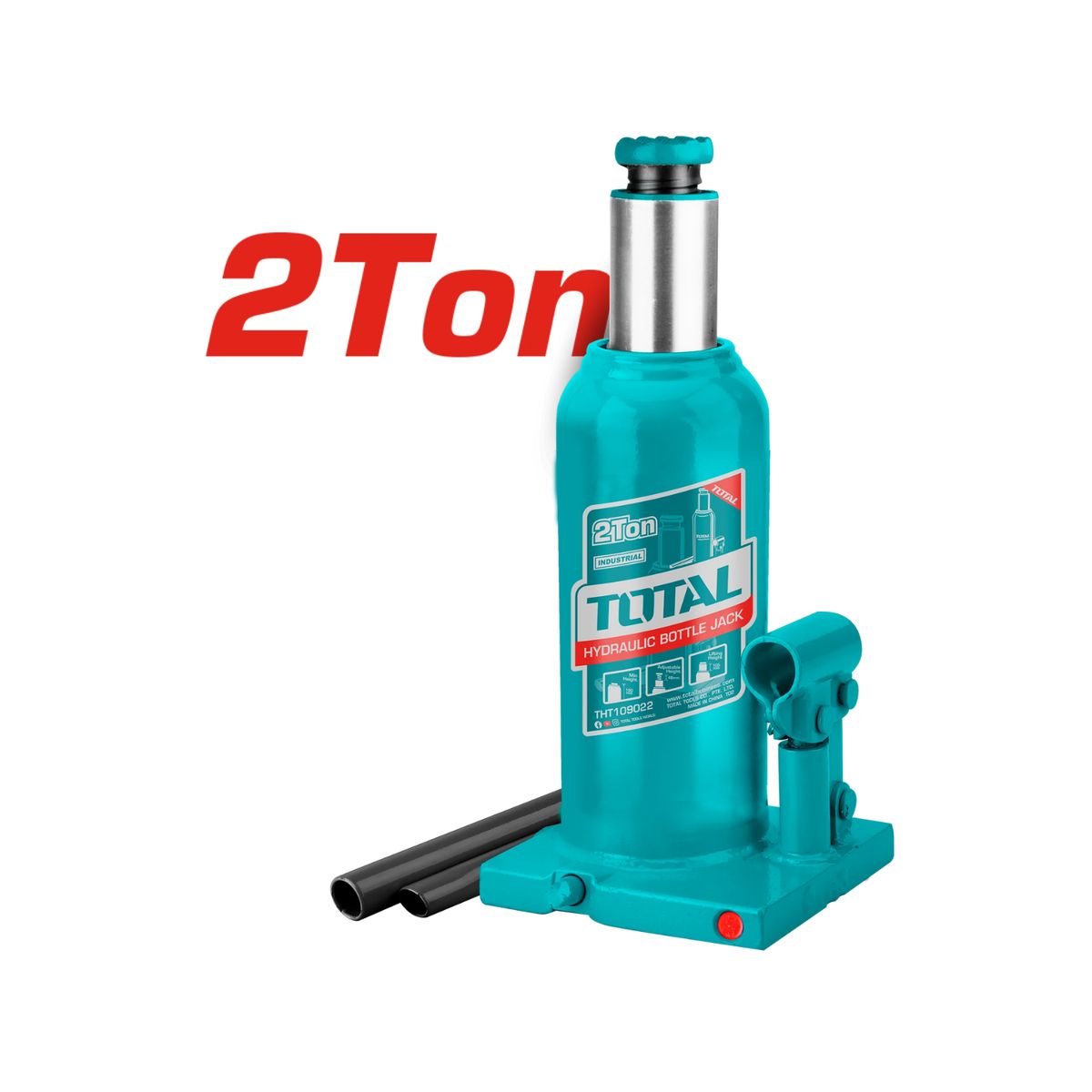 TOTAL TOOLS - Gata hidraulica tipo botella 2 toneladas Total