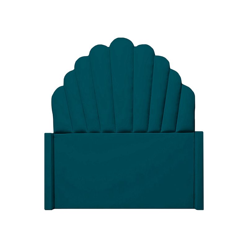 BARAKA HOME - Cabecera Emperatriz Abanico 1.5 Plz - Cobalto